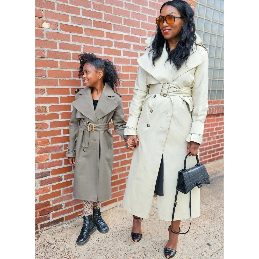 Know Me Sewing Pattern ME2070 Girls Misses 7-18 Trench Coat Beaute‎ J'adore